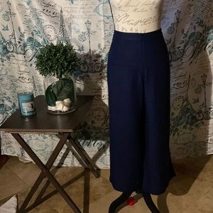 Lilly Pulitzer navy blue linen pants